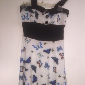 Butterfly dress from France